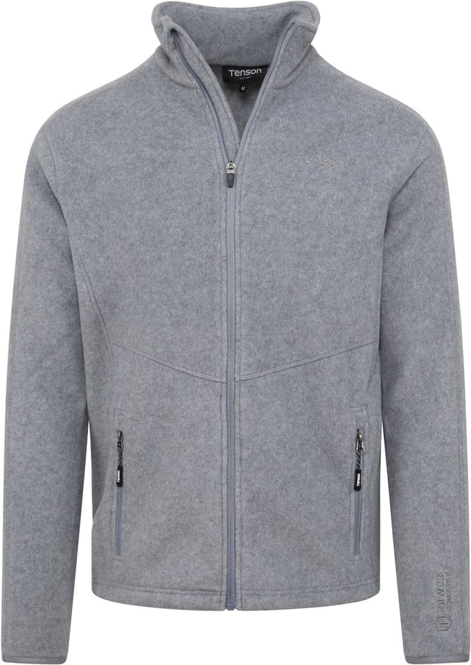 Tenson Miracle Fleece Jack Grijs - Maat 4XL - Heren - Outdoor