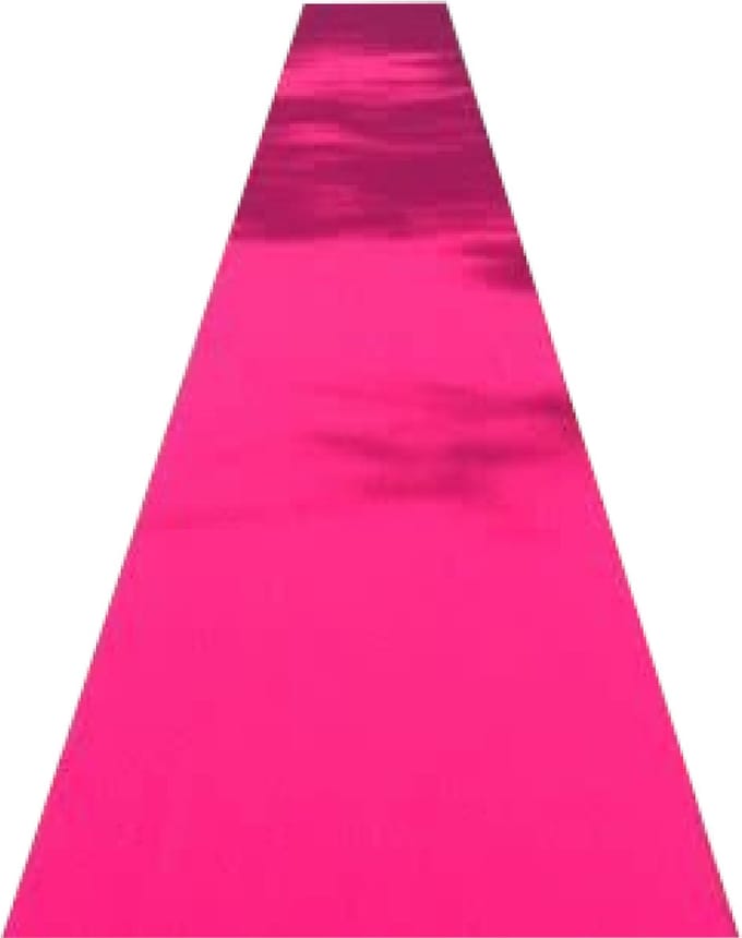 Roze loper - 4,5m x 50cm
