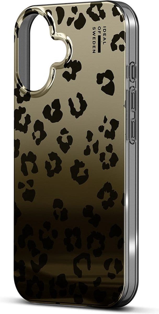 iDeal of Sweden Mirror Case geschikt voor Apple iPhone 16 - Leo Ombre