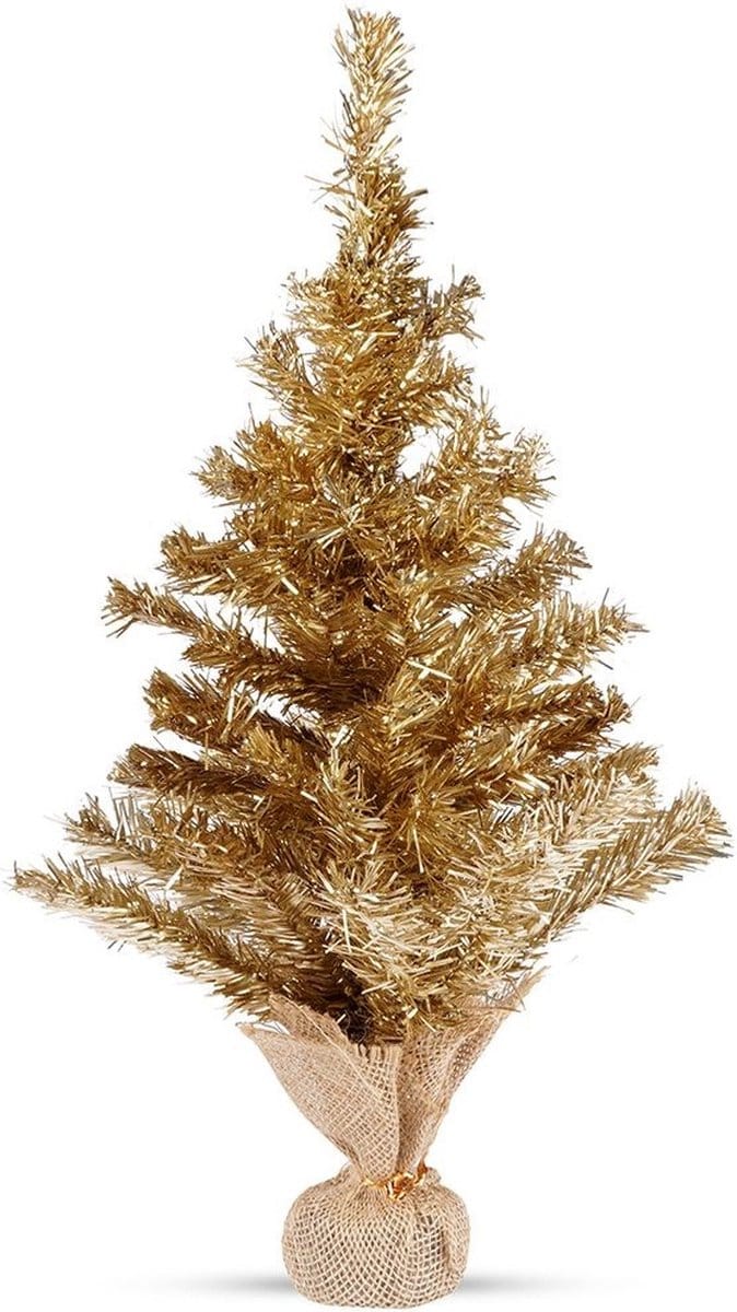 Kunstkerstboom Gouden 60 cm - Kunstmatige - Kerstboom - Decoratie