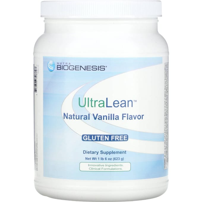 Nutra BioGenesis, UltraLean, Vanille Naturelle, 1 lb 6 oz (623 g)