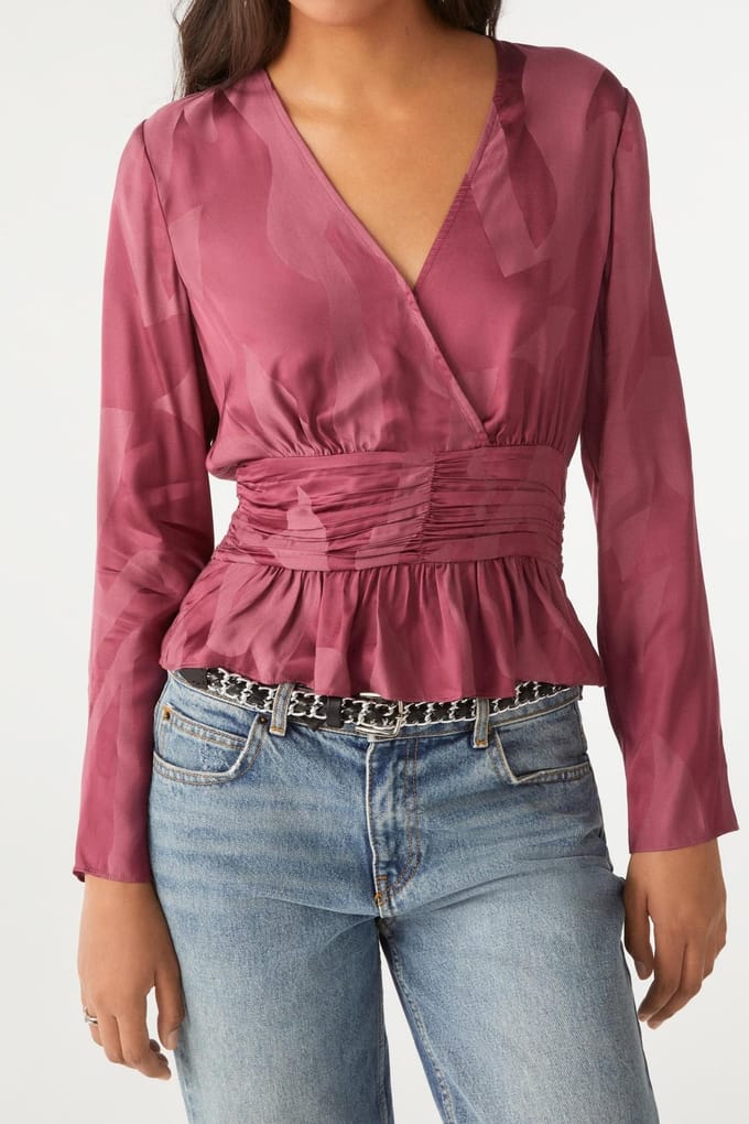 BA&SH Top Bode Boisderose Size: L | Long-Sleeved Tops Outlet | Dames |