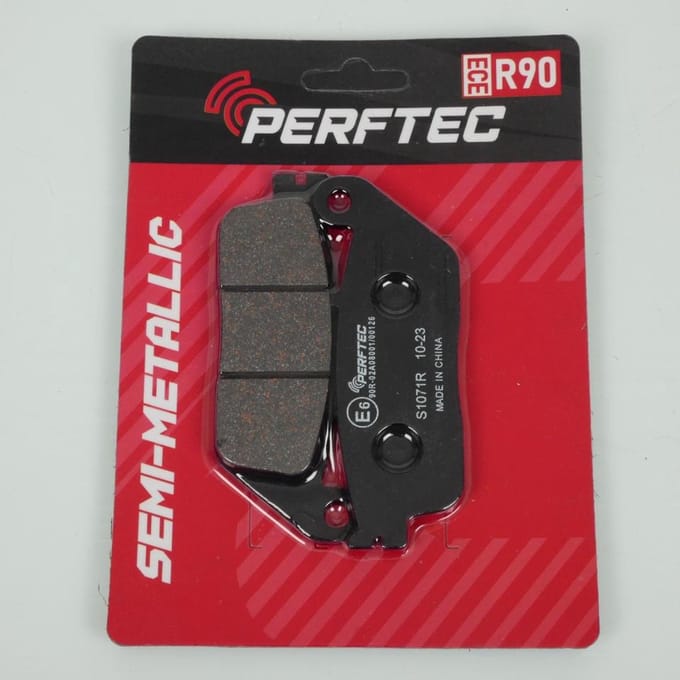 Plaquette de frein Perftec pour Scooter MBK 400 Ypr Evolis Abs 2014 à 2017 AVG / AVD Neuf