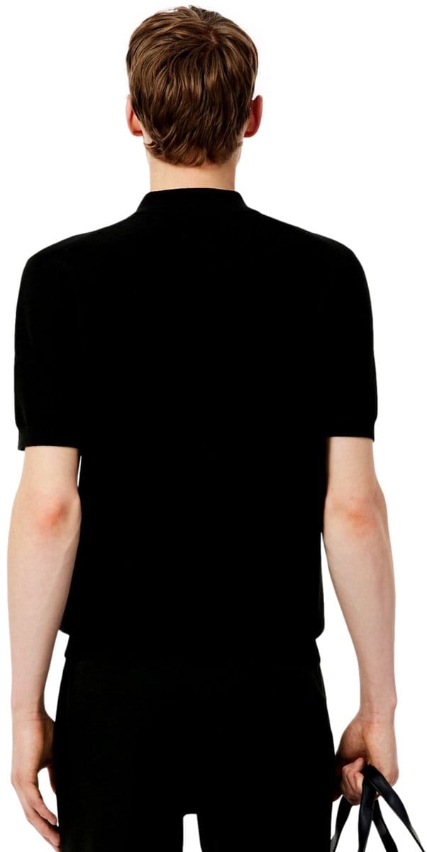 Polo Shirt Korte Mouw Lacoste Gebreid poloshirt met logo