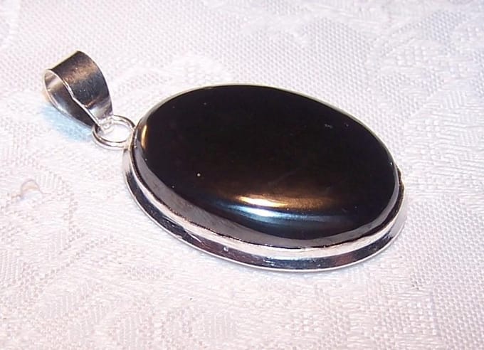 Zilverkleurige Hematiet Hanger