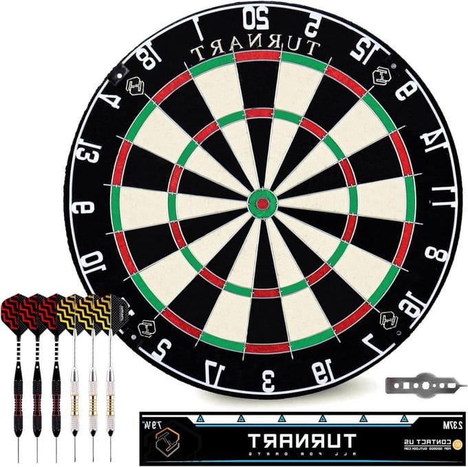 Dartbord Set met Darts - Professionele Dartboard Set - 6 Darts