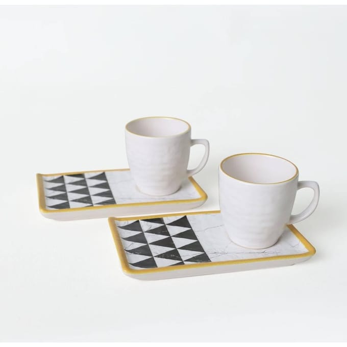 4-delige koffieset Lova keramiek | Hermia