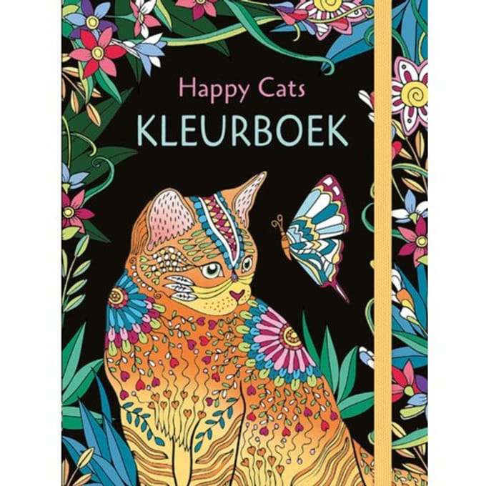 Happy Cats Kleurboek