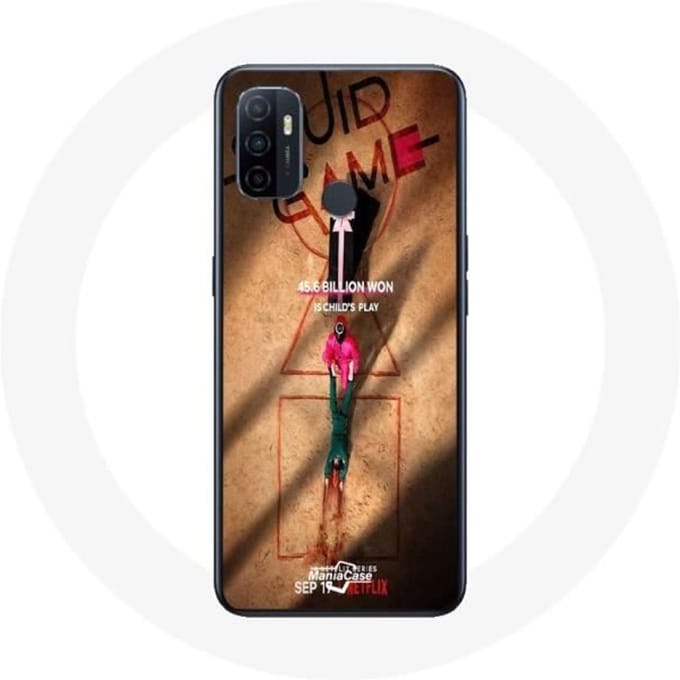 Oppo A53 hoesje Squid Game Series soldaatposter