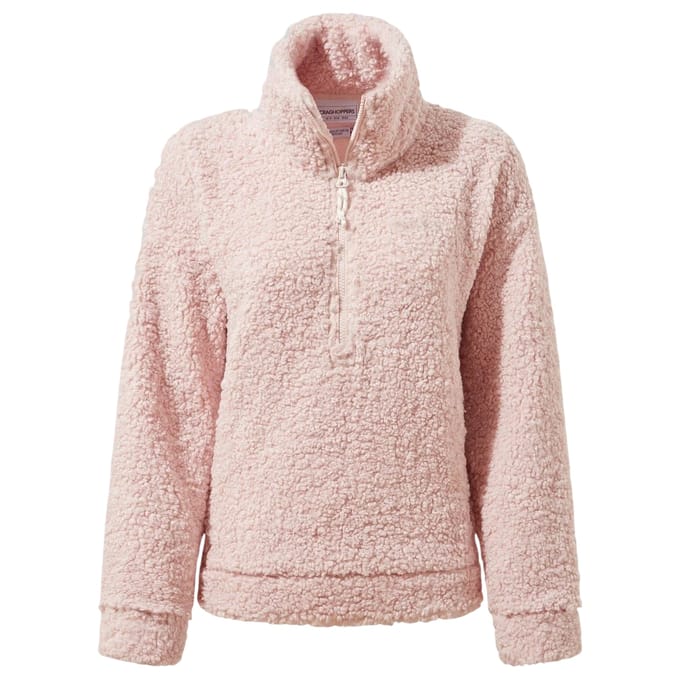 Craghoppers Ciara Sherpa-fleece-sweatshirt met trechterhals voor dames (Calico)