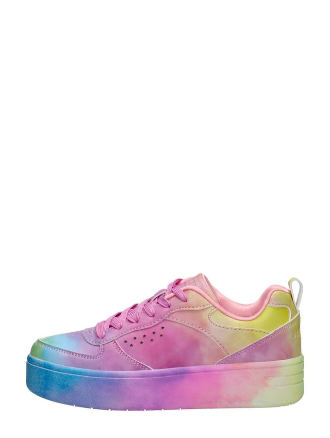 Skechers Court High - Electric Remix - Meisjes Sneakers - Multi