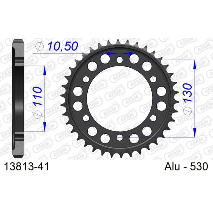 Tandwiel Afam 530 41 dents