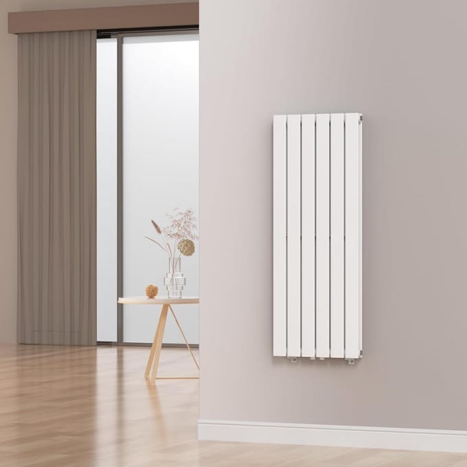 Design Radiator Wit 120x45 cm Modern voor Badkamer en Woonkamer