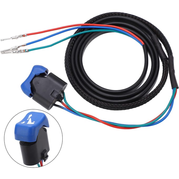 Interrupteur d'inclinaison Power Trim 5006358 de remplacement pour télécommande hors-bord Johnson Evinrude black