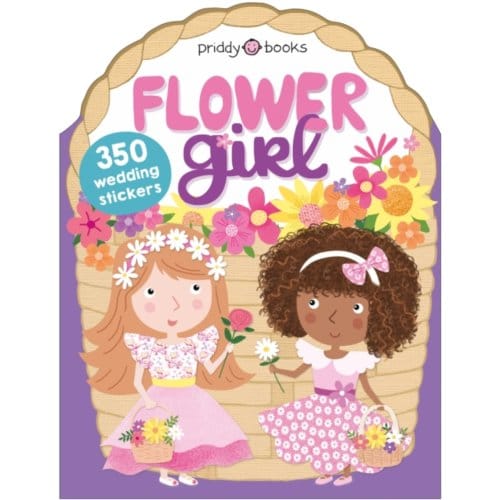 Flower Girl - Sticker Friends - Books, Priddy
