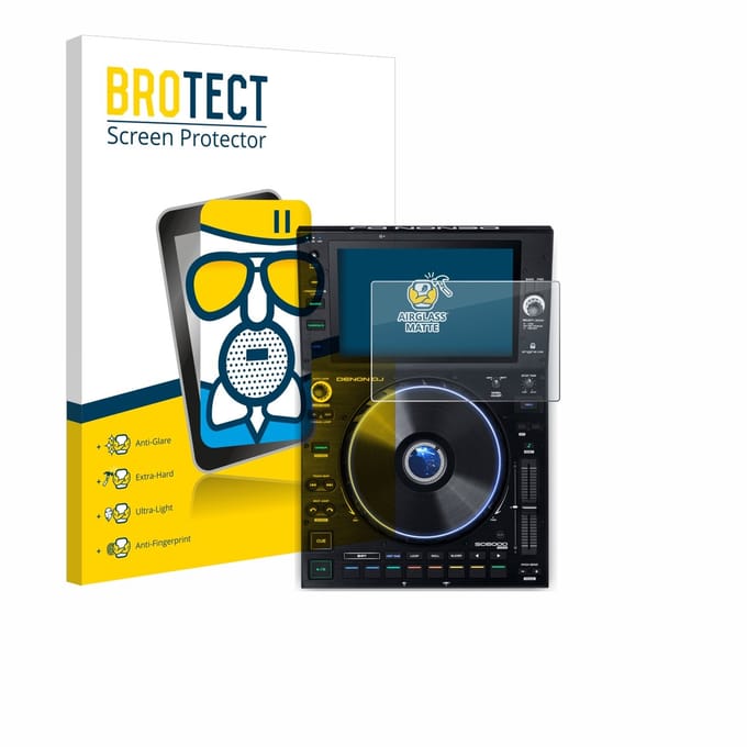 BROTECT - Screenprotector voor Denon DJ SC6000 Prime - Folie Beschermfolie Beschermglas matte