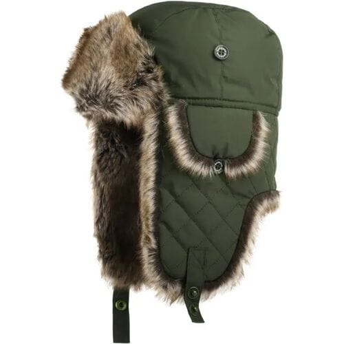 Barbour Cleadon Trapper Hat (Maat - S, Kleur - Dark olive)