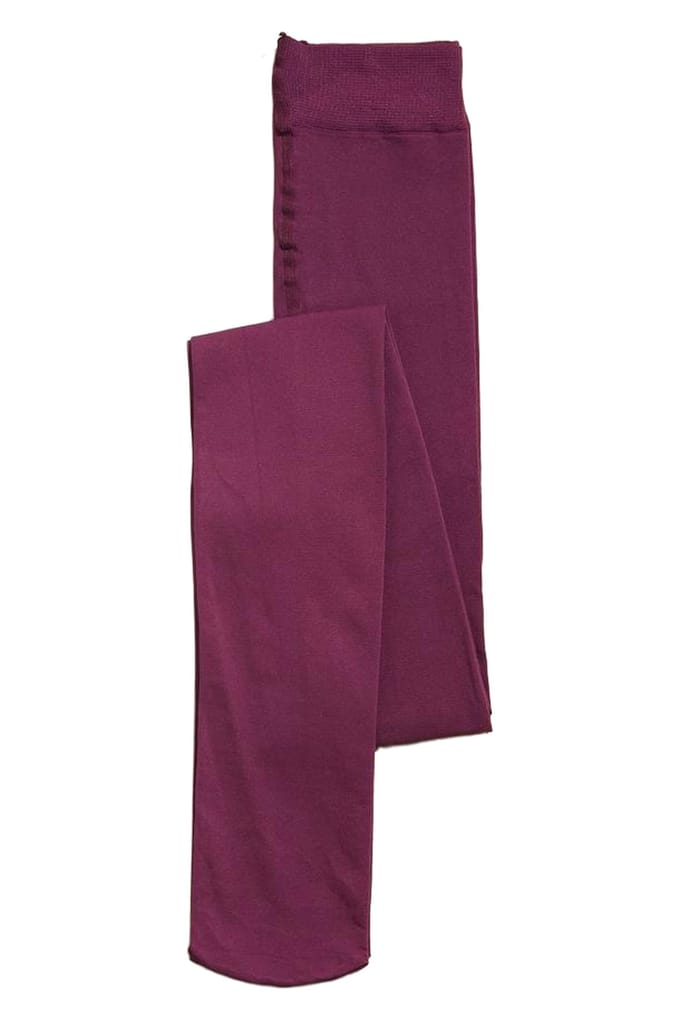 White Stuff Olivia Opaque Tights Dark Plum Größe: M | Strumpfwaren Outlet | Damen | Magenta