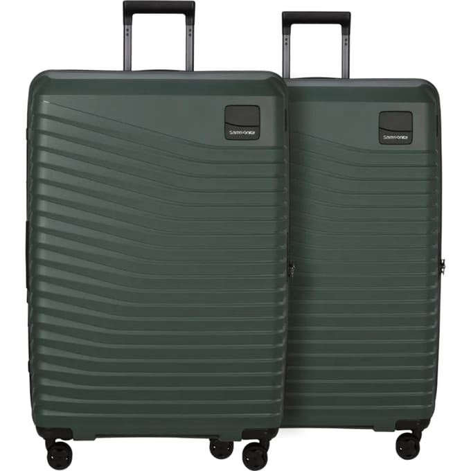 Samsonite Intuo Expandable Spinner 81cm Duo Pack Olive Green