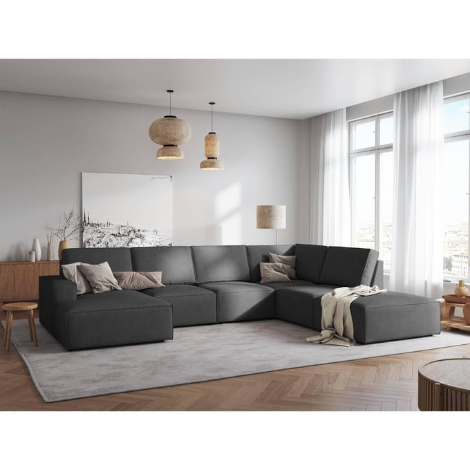 U-bank Carlo rechts ribstof | Milo Casa