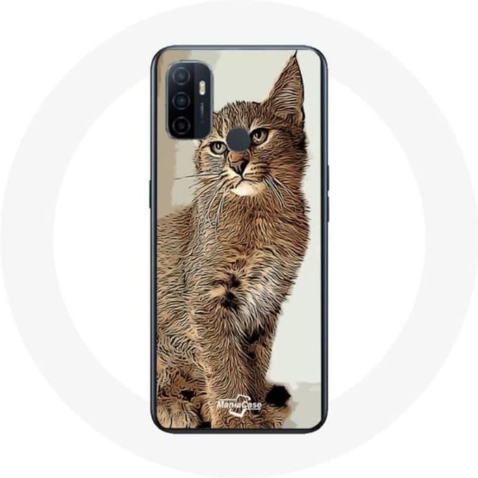 Oppo A53 hoesje Siamese kattenras