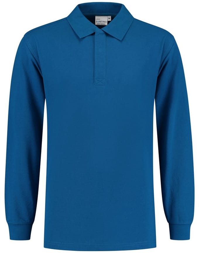 SANTINO LONDON Poloshirt lange mouw XL / Wit