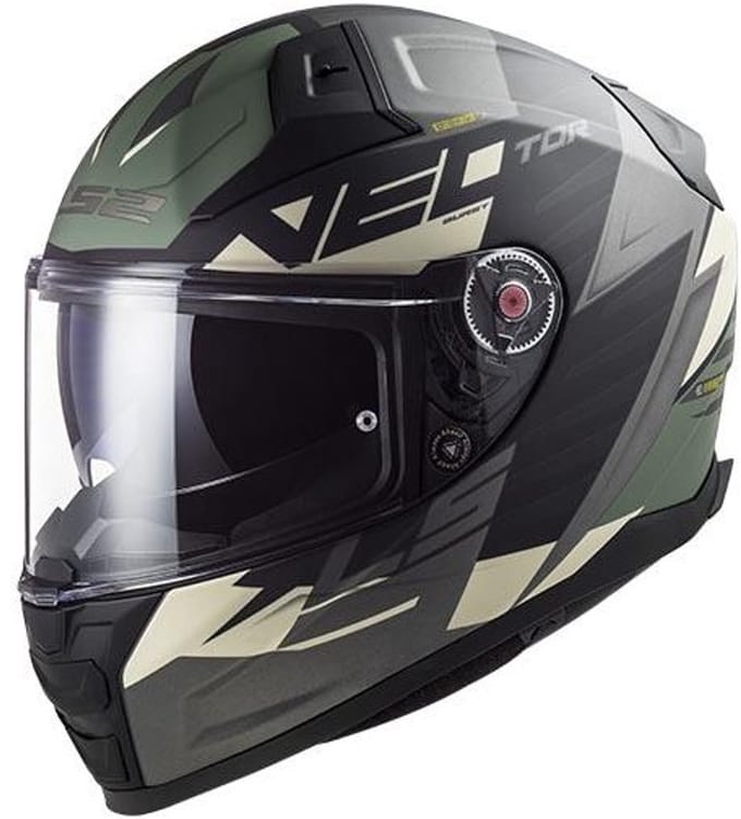 LS2 Ff811 Vector II Absolute M. Zwart Zilver Integraalhelm - Helm