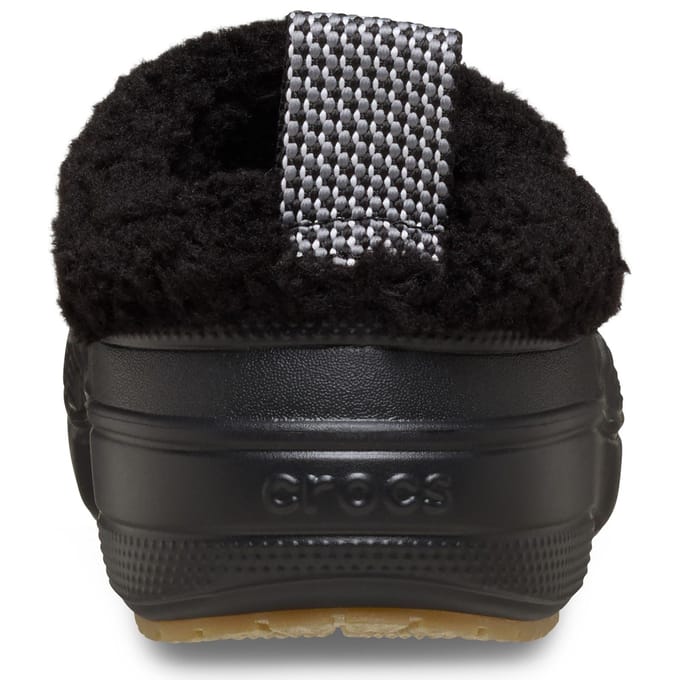 Crocs Classic Lined Shorty Thermoplastische Heren Zwarte Slippers