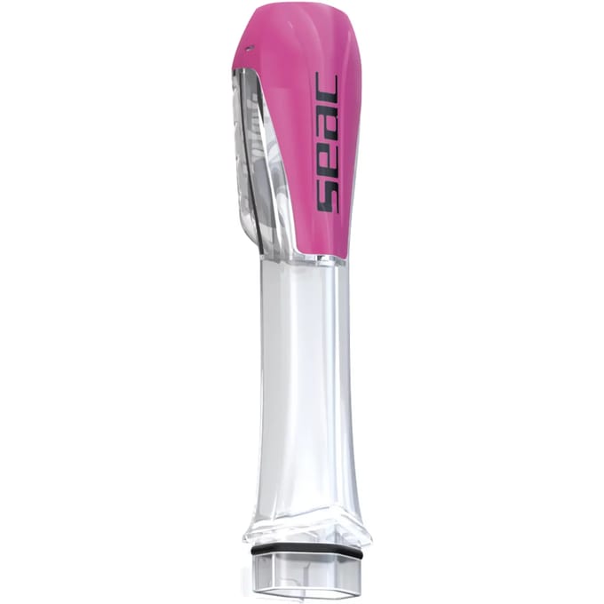 SEAC Libera Unica Magica Snorkel - Transparant met Roze Top