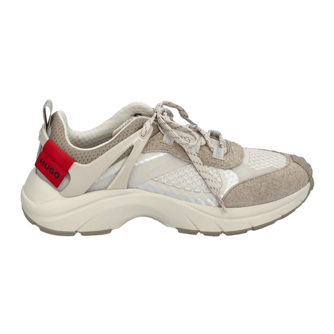 Hugo Dames/Dames Lage Trainers (Medium Beige)