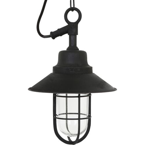 KS Verlichting Hanglamp Ventura Antiek Zwart