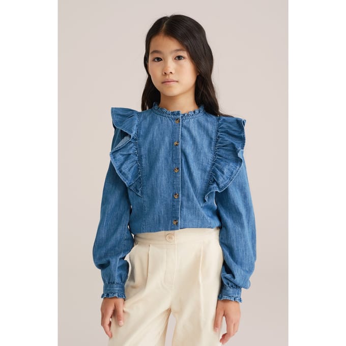 WE Fashion Blouse Blue Taglia: 146/152 | Camicie Outlet | kids | Blu