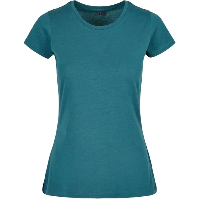 Build your Brand Ladies´ Basic Tee BYBB012 - Teal - XS