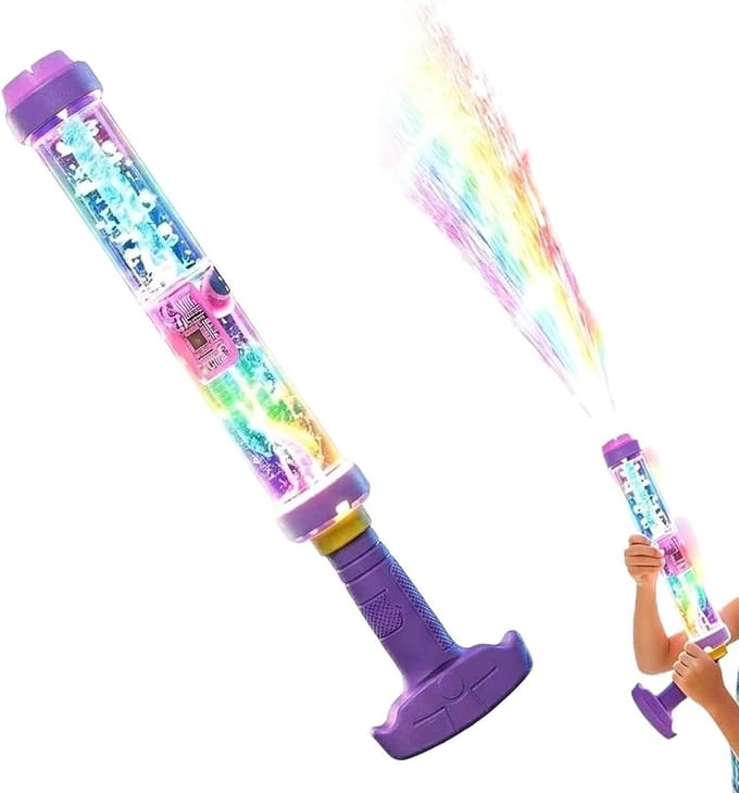 Water Speelgoed - Watersproeier Spel - Buiten Spelen - Spray Geactiveerde LED - 35 cm - Multicolor