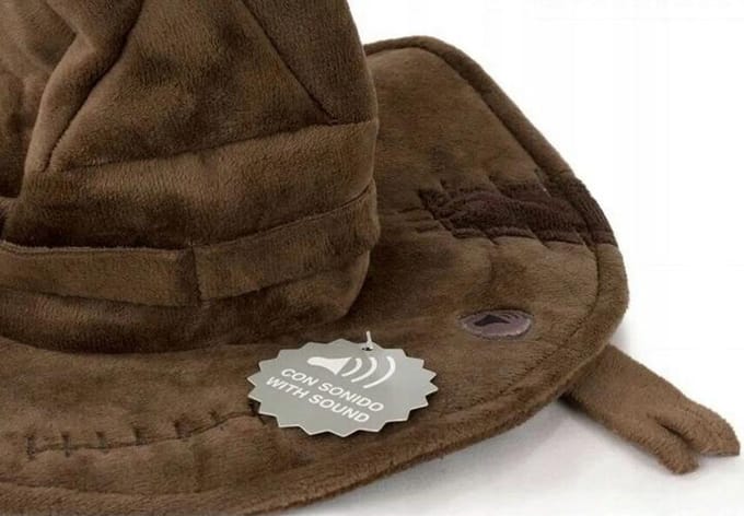 Harry Potter - Magische Sorteerhoed met geluid 22 cm - Pluche Knuffel - Play by Play
