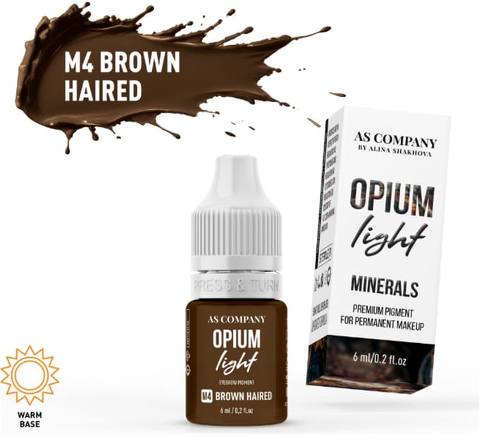 ASCompany Mineral M4 Brown Haired 6 ml – Brow Pigment