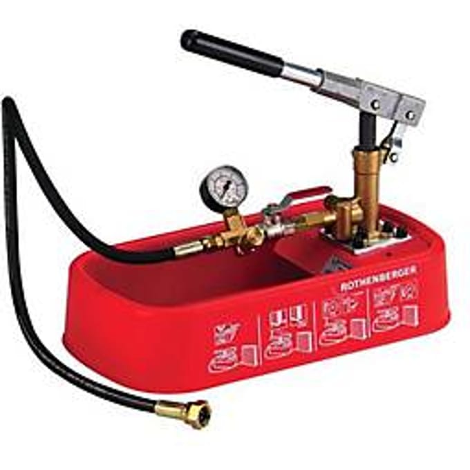 Testpomp RP 30 0-30bar R 1/2 inch Aanzuigvolume p.slag ca.16 ml