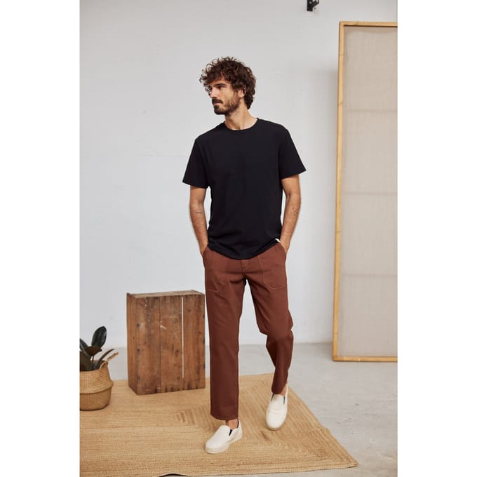 TWOTHIRDS Balu Pants Sorrel Brown Größe: 36 | Chinos Outlet | Herren | Braun