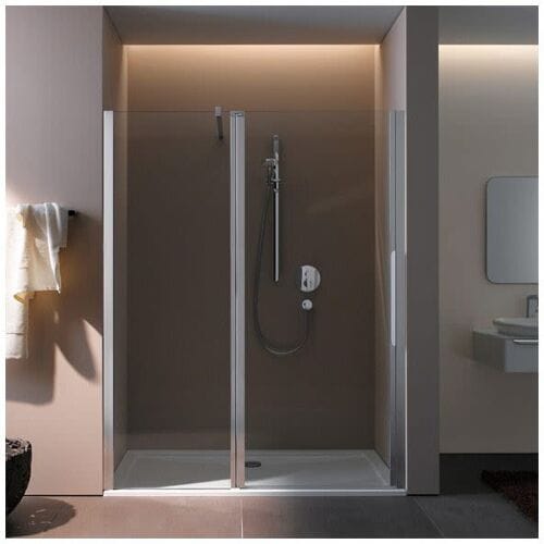Koralle myDay swing door with fixed element 90 cm left VB00309020AA1