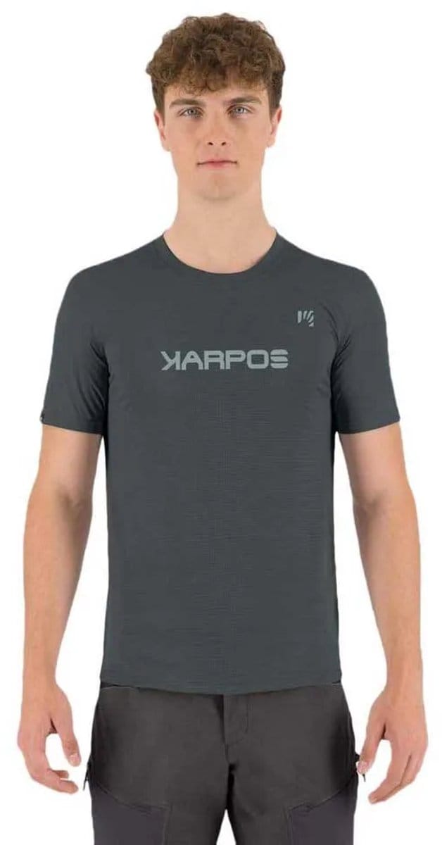 Karpos Loma Evo T-shirt Met Korte Mouwen Grijs M Man