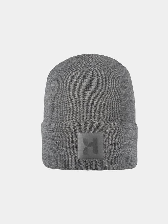 Hatland Dogan Wollen Muts - Heren Mutsen - Grey
