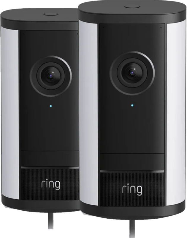 Ring Spotlight Camera Pro 2e Generatie Bedraad Zwart Duo Pack