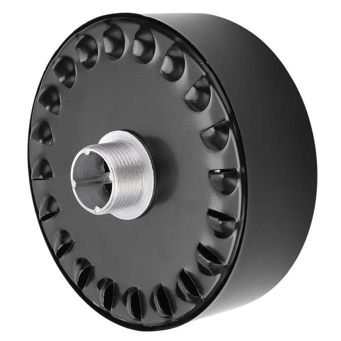 Luchtcompressor Demper Filter Inlaat G1 Draad IJzeren Schaal Geluidsreductie Accessoires