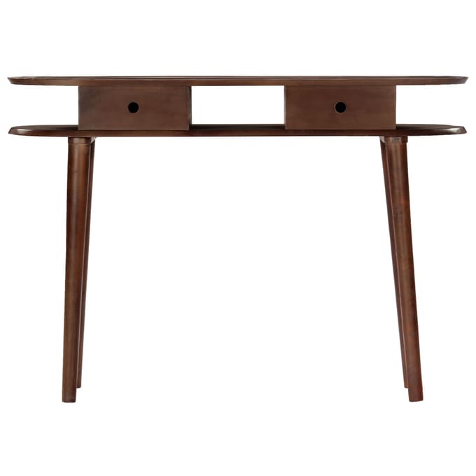 vidaXL Consoletafel 110x35x76 cm Massief Acaciahout