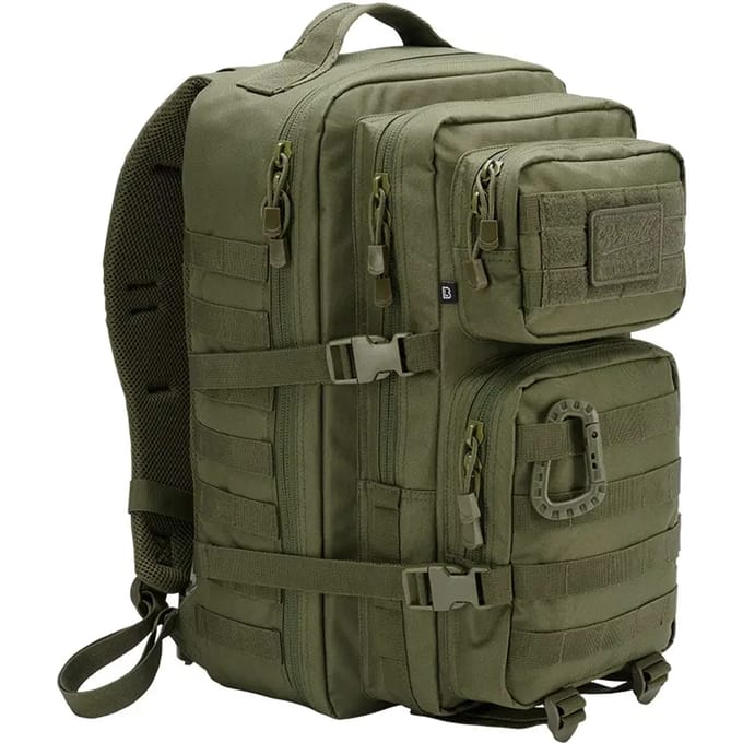 Brandit US Assault Pack Large Unisex Rugtas - olijf - Standard