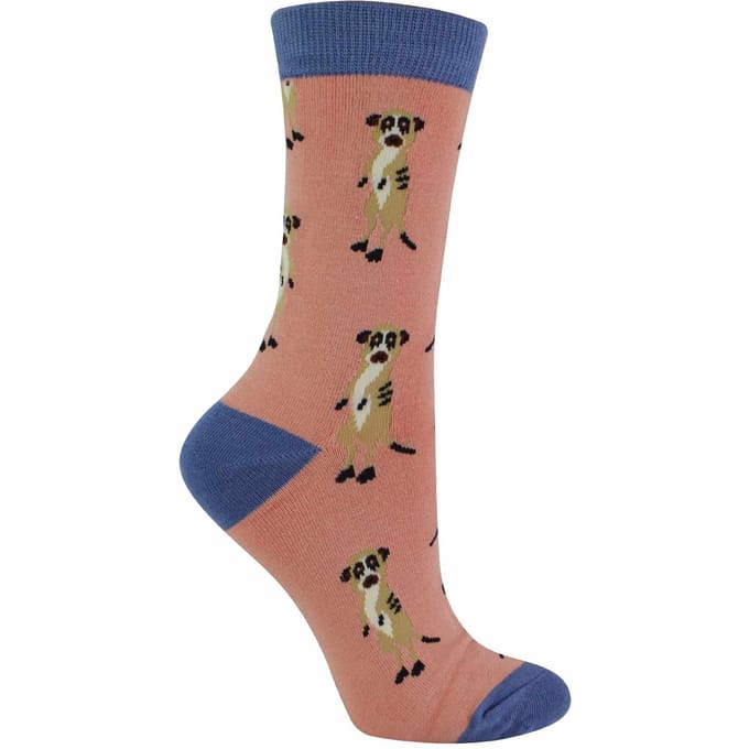 1 Verpakking Dames Novelty Dierenpatroon Bamboosokken