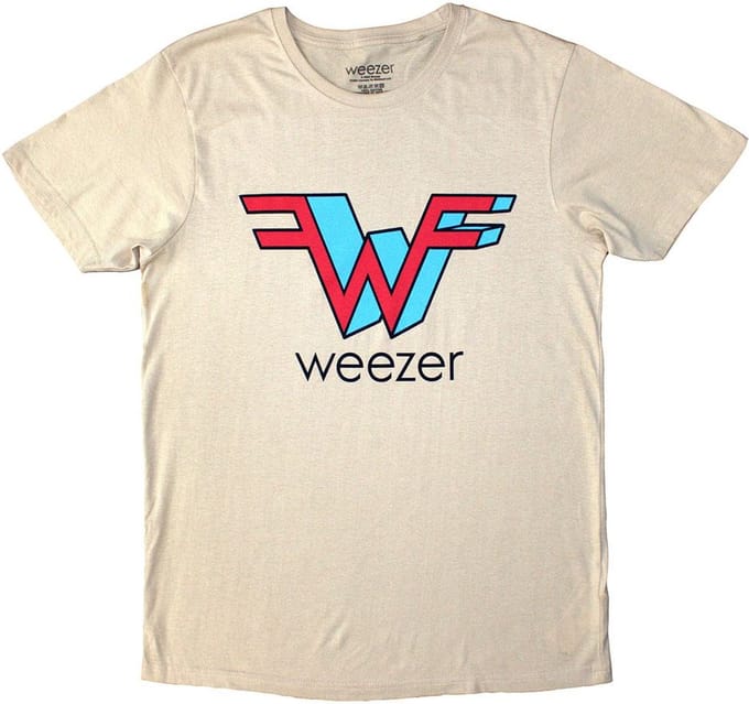 Weezer - W Heren T-shirt - XL - Beige