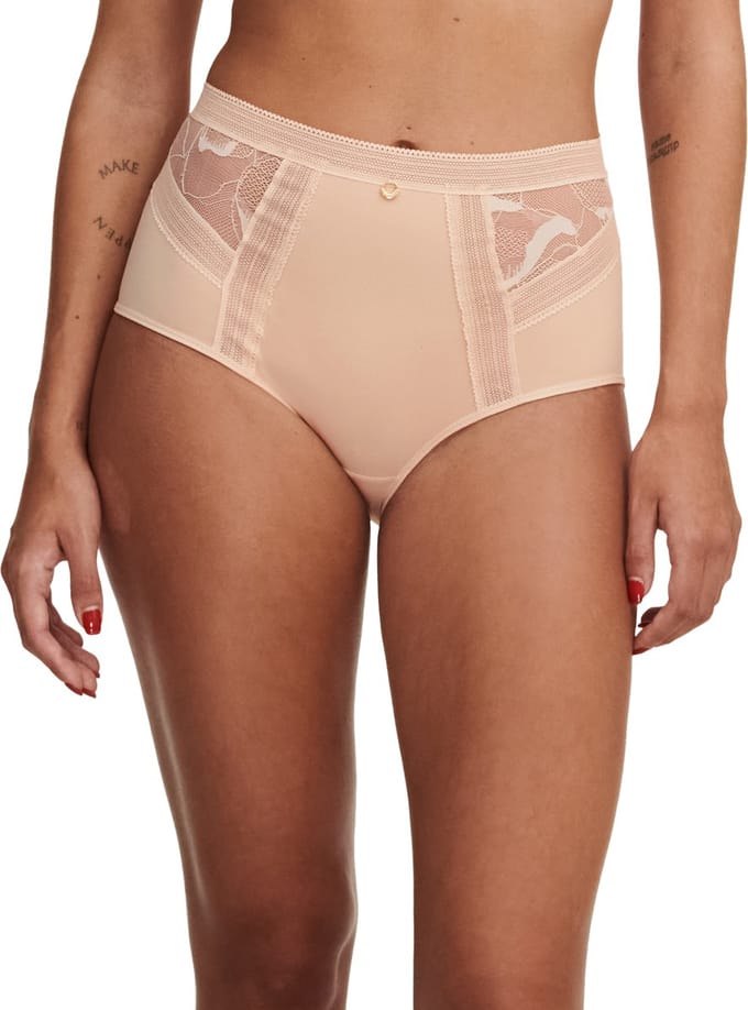 Chantelle True Lace Tailleslip Beige 46