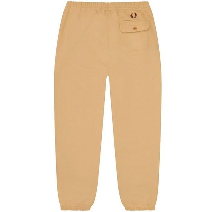 Fred Perry Heren Joggingbroek met zakdetail (Woestijn)