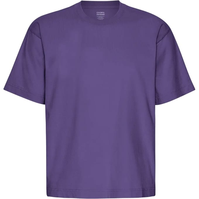 Oversized T-shirt Colorful Standard Ultra Violet
